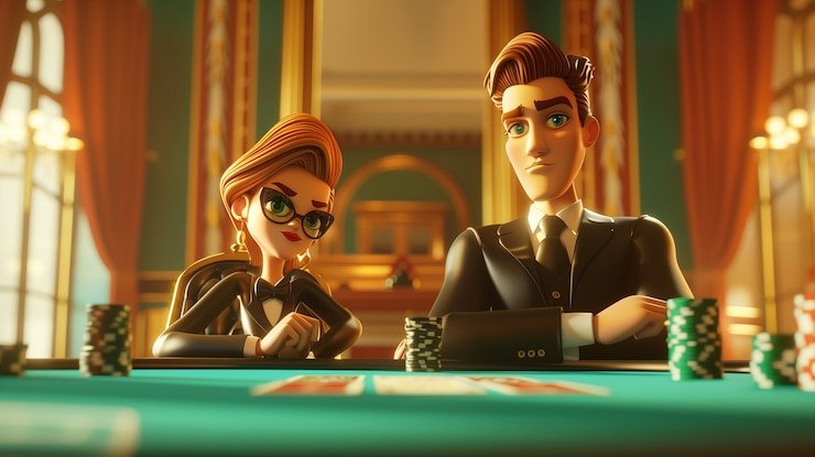 skin4d live dealer studio with professional croupiers and multi-camera setup